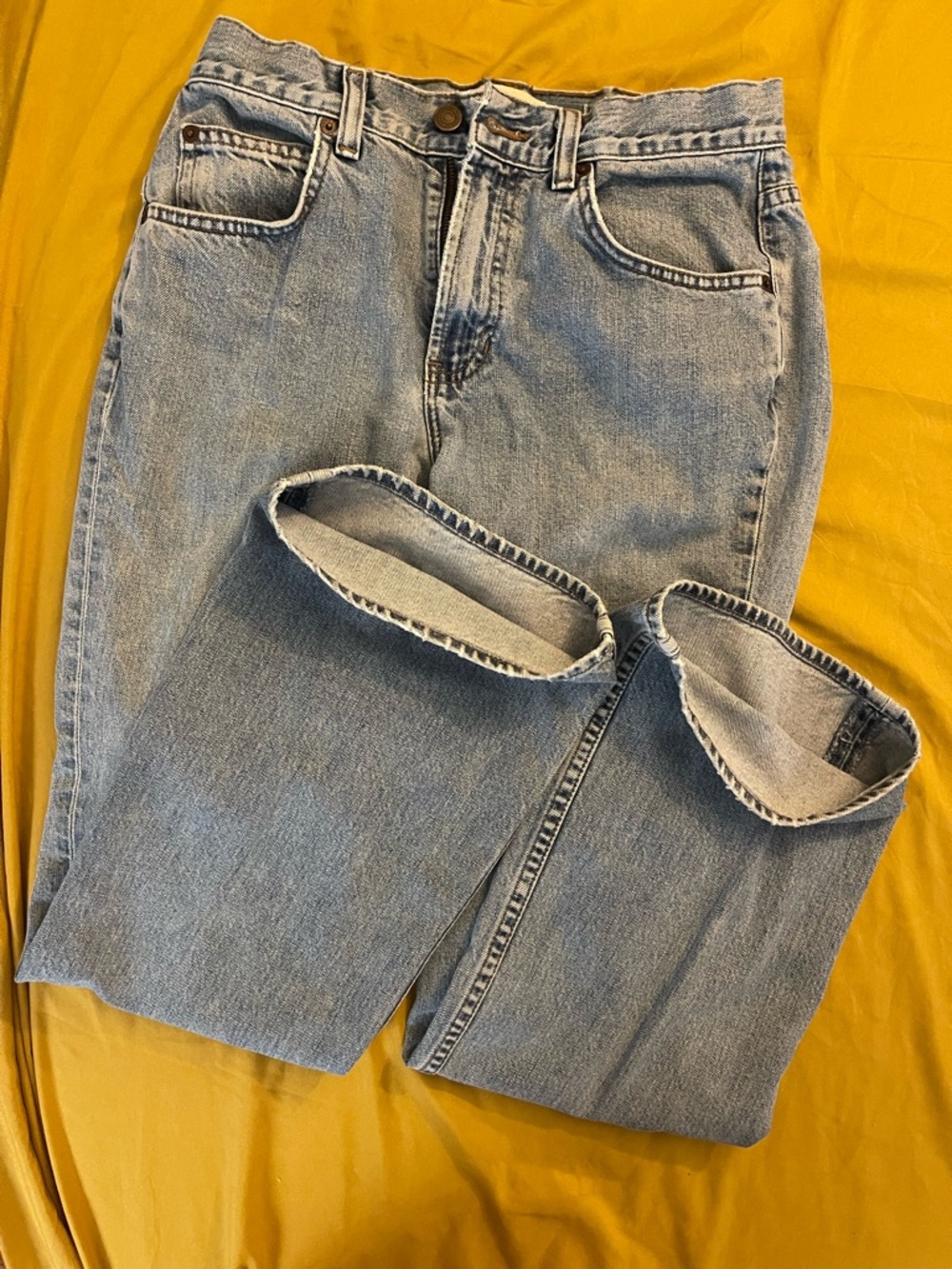 GAP Light Blue Flare Jeans - High Rise Anklet